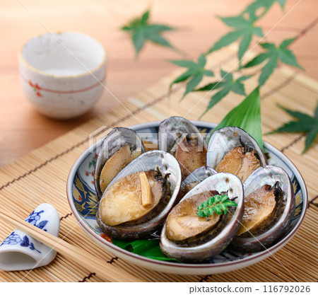 Boiled tokobushi (flowing fish) (softer and more plump than abalone) 116792026