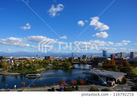 富山縣富山市富岩運河環水公園及遊船 116792258