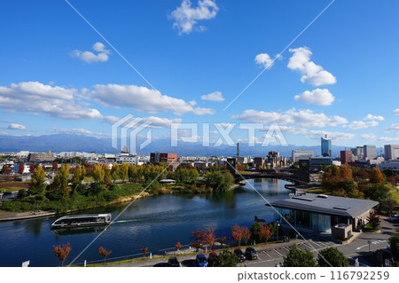 富山縣富山市富岩運河環水公園及遊船 116792259