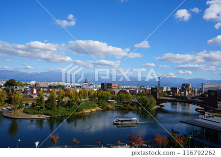 富山縣富山市富岩運河環水公園及遊船 116792262