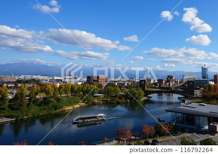 富山縣富山市富岩運河環水公園及遊船 116792264
