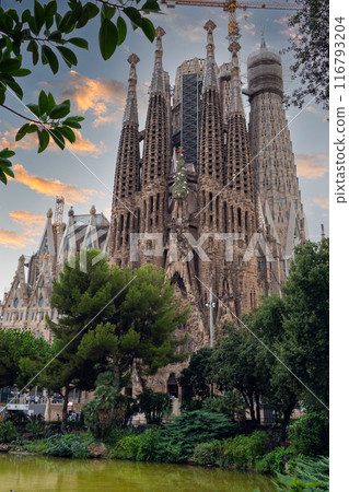 Barcelona Spain Sagrada Familia. Barcelona Spain Sagrada Familia. 116793204