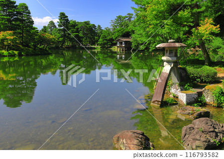[Ishikawa Prefecture] Kenrokuen Garden in sunny weather 116793582