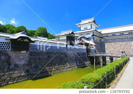 [石川縣]陽光明媚的金澤城（橋爪門都筑砲台） 116793592