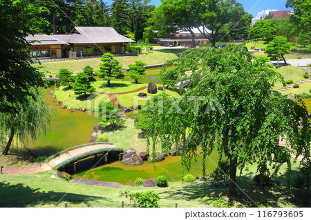 [石川縣]金澤城堡在晴朗的天空下 116793605