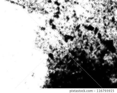 Black and white grunge. Distress overlay texture. Abstract surface dust and rough dirty wall background concept. Distress illustration simply place over object to create grunge effect. Vector EPS10. 116793915