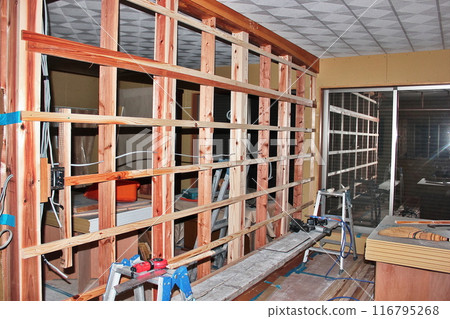 新建木造獨立住宅(二層樓)工地 新建木造獨立住宅(二層樓)工地 116795268