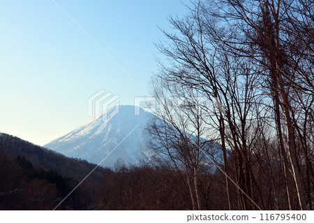 雄偉壯麗的蝦夷富士“獅子山和羊蹄山” 雄偉壯麗的蝦夷富士“獅子山和羊蹄山” 116795400