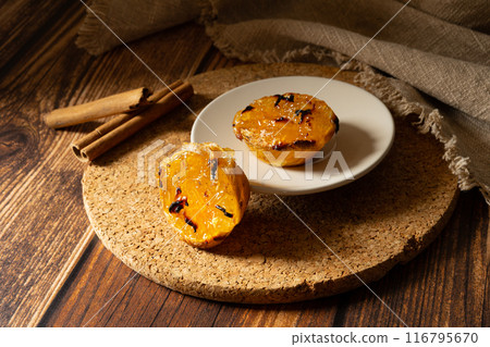 Typical Portuguese squash dessert Typical Portuguese squash dessert 116795670