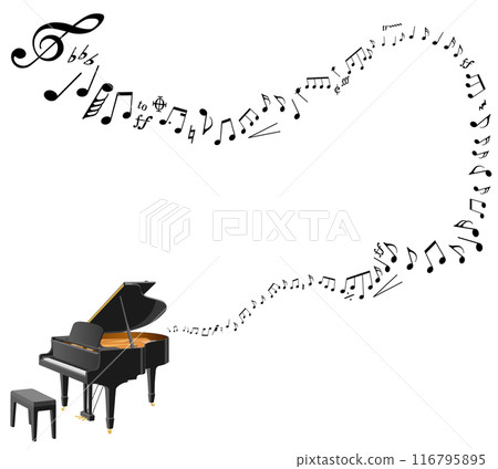 鋼琴演奏聲音 鋼琴演奏聲音 116795895