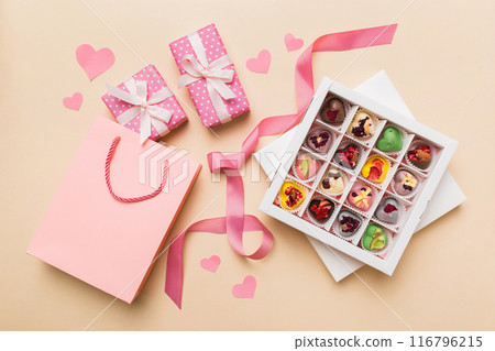 Valentine day composition 116796215