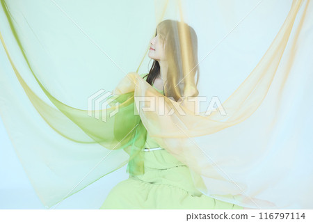 Summer woman portrait Summer woman portrait 116797114