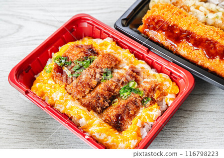 Sangen pork cutlet bowl Sangen pork cutlet bowl 116798223