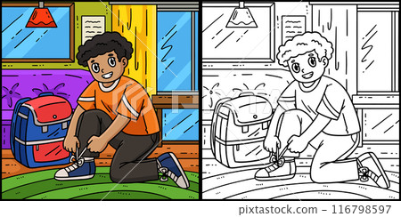 First Day of School Child School Shoes First Day of School Child School Shoes 116798597