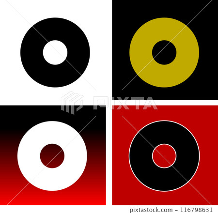 加藤清正家徽 蛇眼圖案 加藤清正家徽 蛇眼圖案 116798631