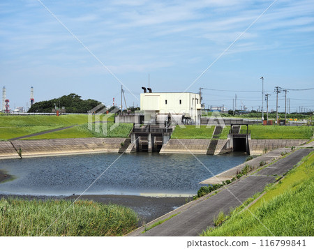 金田東雨水抽水站（木更津市） 116799841