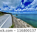National highway and blue sea② 116800137