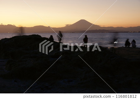 江之島的黃昏 神奈川縣旅遊局 116801812
