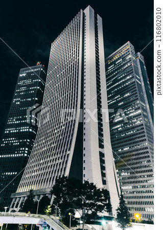 Sompo Japan Headquarters Building at Night 116802010