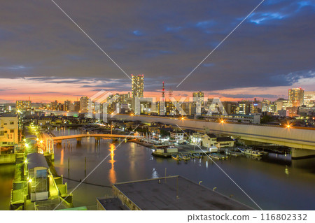 Funabashi night Funabashi night 116802332