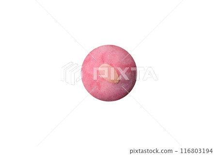 Delicious sweet chilled mochi desserts with fruit filling Delicious sweet chilled mochi desserts with fruit filling 116803194