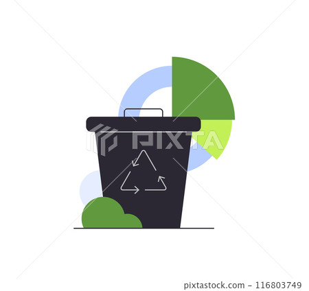 trashcan,Recycla ble things,electronics 116803749