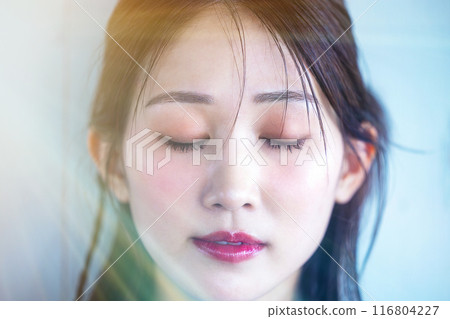 美麗的女人肖像美麗 美麗的女人肖像美麗 116804227