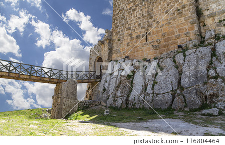 The ayyubid castle of Ajloun (built in the 12th century) in northern Jordan, Middle East The ayyubid castle of Ajloun (built in the 12th century) in northern Jordan, Middle East 116804464