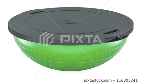 Balance Ball Trainer, 3D rendering Balance Ball Trainer, 3D rendering 116805241