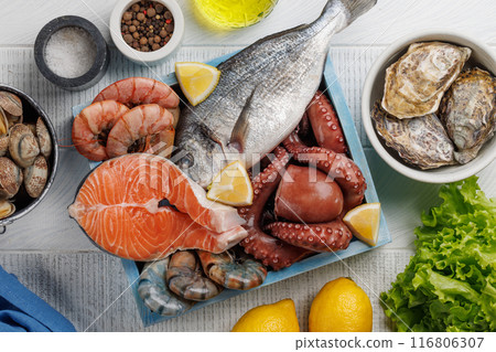 Seafood Platter Delight 116806307