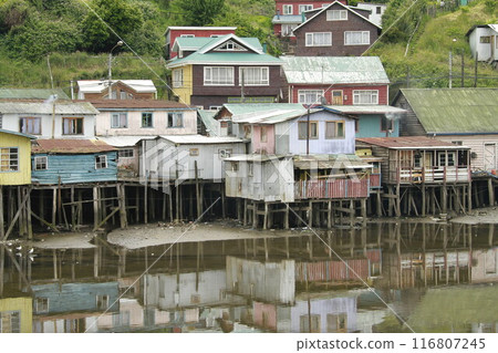 Castro on Chiloe Island, Chile Castro on Chiloe Island, Chile 116807245