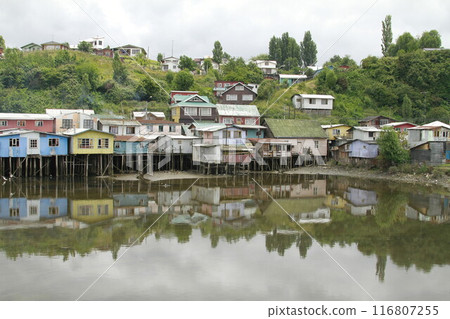 Castro on Chiloe Island, Chile Castro on Chiloe Island, Chile 116807255