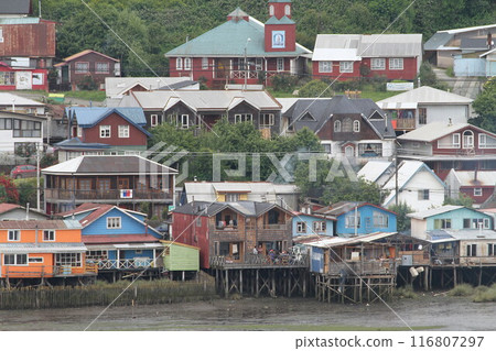 Castro on Chiloe Island, Chile Castro on Chiloe Island, Chile 116807297