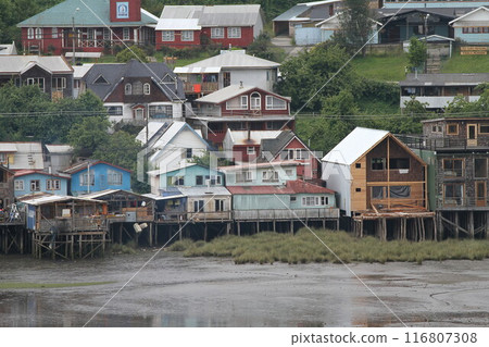Castro on Chiloe Island, Chile 116807308
