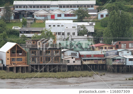 Castro on Chiloe Island, Chile Castro on Chiloe Island, Chile 116807309
