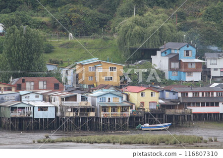 Castro on Chiloe Island, Chile Castro on Chiloe Island, Chile 116807310