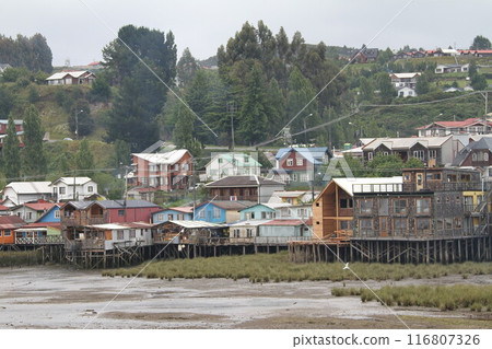 Castro on Chiloe Island, Chile Castro on Chiloe Island, Chile 116807326