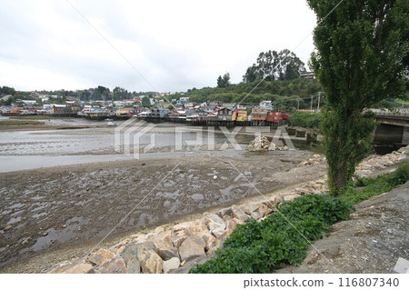 Castro on Chiloe Island, Chile 116807340