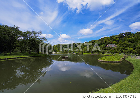 神奈川縣橫濱市本牧的風景名勝三溪園/三溪園的夏天 116807785