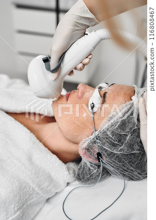 Facial skin treatment, health care. 116808467