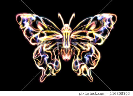 Gold glowing butterfly transparent energy flow, neon glow shining. Abstract effect with blurry particles, and bright light blue dynamic stripes. Digital art technology composition. Png Gold glowing butterfly transparent energy flow, neon glow shining. Abstract effect with blurry particles, and bright light blue dynamic stripes. Digital art technology composition. Png 116808503