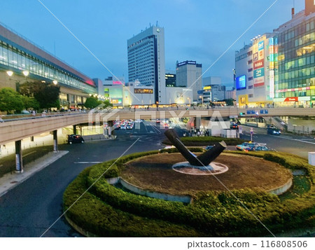 夏季黃昏的仙台站 夏季黃昏的仙台站 116808506