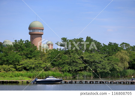 Exterior of the Water Hall at Teganuma Waterfront Square (Abiko City, Chiba Prefecture) 116808705