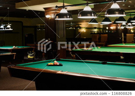 Spacious hall in modern bar or pub Spacious hall in modern bar or pub 116808826
