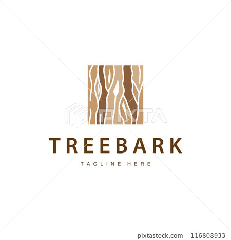Wood logo design structure layers forest tree bark vector template Wood logo design structure layers forest tree bark vector template 116808933