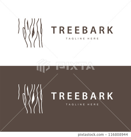 Wood logo design structure layers forest tree bark vector template Wood logo design structure layers forest tree bark vector template 116808944