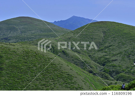 From the trailhead of Mt. Akita Komagatake to Mt. Chichi 116809196