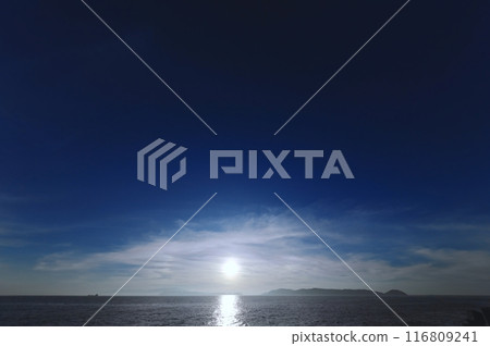 Evening sky with cirrus clouds and halos, summer, ultra-wide-angle, sky-focused, 240707pm Evening sky with cirrus clouds and halos, summer, ultra-wide-angle, sky-focused, 240707pm 116809241