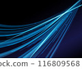 blue digital wave background 116809568