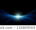 blue digital technology background 116809569